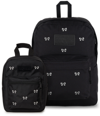 SuperBreak® Plus Embroidered Bows Black Set